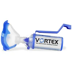 Vortex Inhalierhilfe m. Erwachsenenmaske