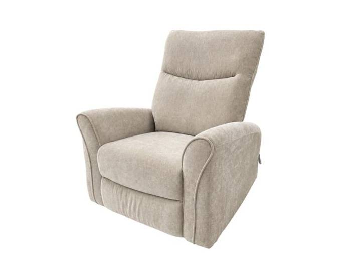 Fauteuil 1 place relax manuel Oscar beige Takasit