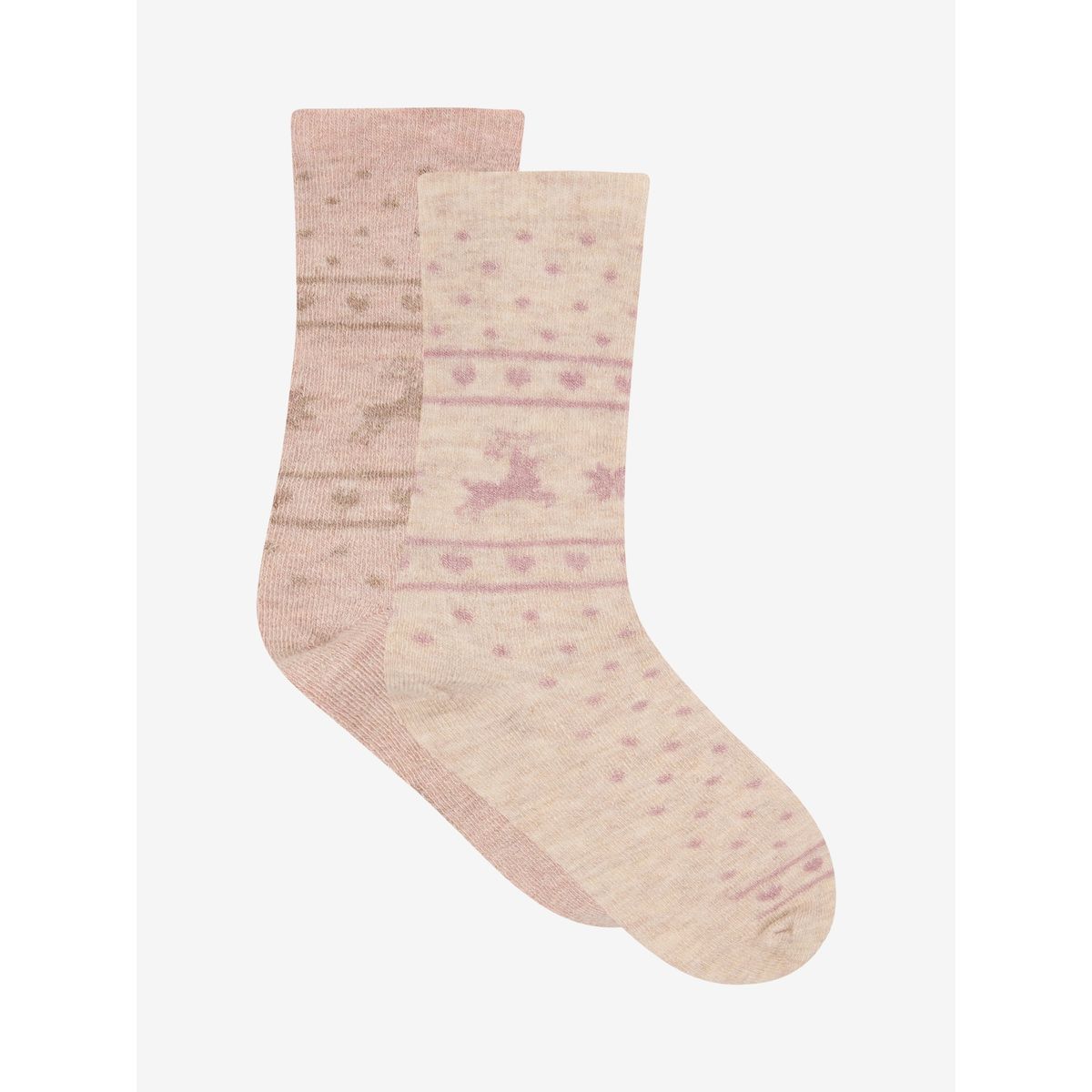 Minymo Winter Wool Socks 2-Pack burnished lilac (518) 23\26 6914-518-23\26