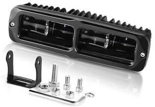 Inspired Living "All Terrain 6"" Offroad LED Light Bar Ultra Bright 6D Work & Driving Light For 12V 24V Trucks, ATVs & SUVs 1pc"