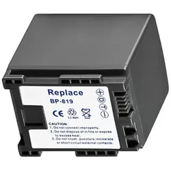 Akku für Canon FS 10, Typ BP-819, 1500 mAh