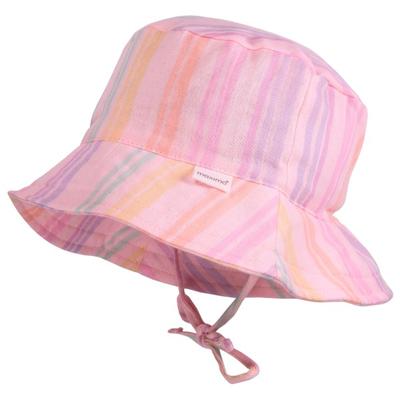 maximo - Kid's Mini Hut Band Musselin Futter - Hut Gr 45 cm rosa