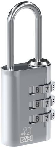 Basi 6170-4000-2600 Kofferschloss 21mm Silber Zahlenschloss