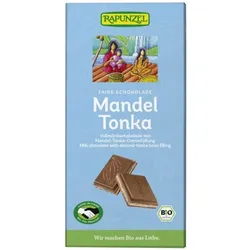 Rapunzel Vollmilch Schokolade Mandel-Tonka HIH bio