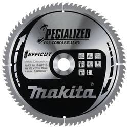 Makita EFFICUT B-67315 B-67315 Kreissägeblatt 305 x 30 x 2.15 mm Zähneanzahl: 80 1 St.