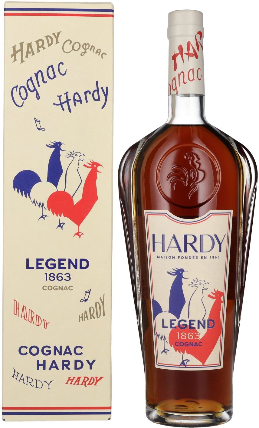 Hardy Cognac LEGEND 1863 40% Vol. 0,7l in Geschenkbox