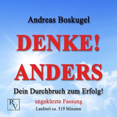 DENKE! ANDERS - Andreas Boskugel, Audio, 9783957540249