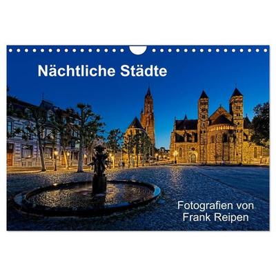 Nächtliche Städte (Wandkalender 2027 DIN A4 quer), CALVENDO Monatskalender