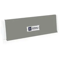 JU Briefeinwurf Einwurfklappe Briefkastenklappe Einwurfblende 02-183, graualuminium, 270x78mm