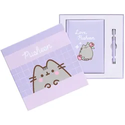 Pusheen - Set Notizbuchu A5 a pera aus der Kollektion Moments