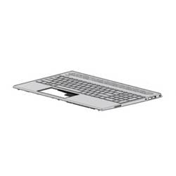 HP L35339-A41 Gehäuse-Unterteil+Tastatur Silber 1 St.