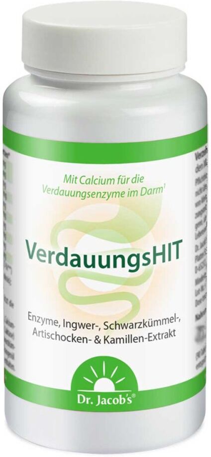 Dr. Jacob's VerdauungsHIT Enzyme Ingwer Schwarzkümmel Kamille