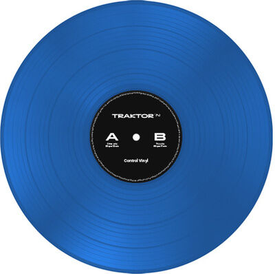 Native Instruments Traktor Control Vinyl Blue Blau