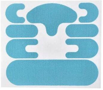 Useful Little Things Reusable Anti Wrinkle Facial Patches And Skin Toning Stickers blue