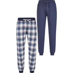 Phil & Co. Berlin Herren Pyjamahose Cozy Classics 2er Pack