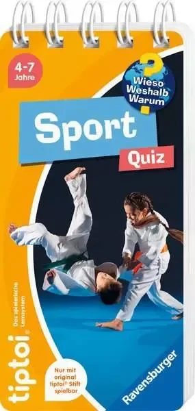 Ravensburger tiptoi Wieso? Weshalb? Warum? Quiz Sport