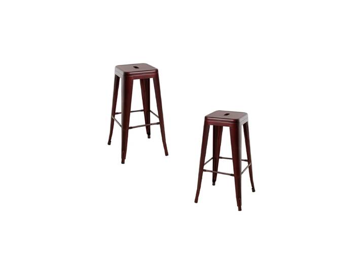 2er Set Torix Vintage Hocker 73 cm - Cuivre vintage