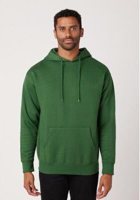 Cotton Heritage M2650 Heavyweight Hoodie in Forest Green size Large   Cotton/Polyester Blend