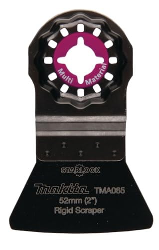 Makita B-64989 Multi-Tool Starlock Schraper Rigid Blade TMA065 HCS