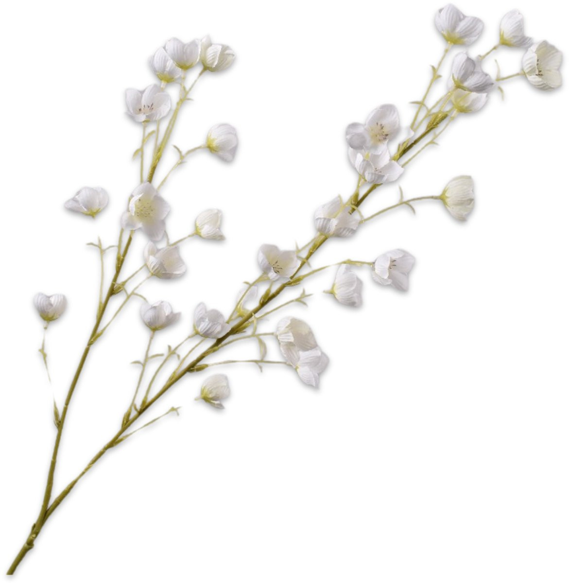 Silk-ka Kunstbloem creme Hoogte: 94 cm 2 stuks