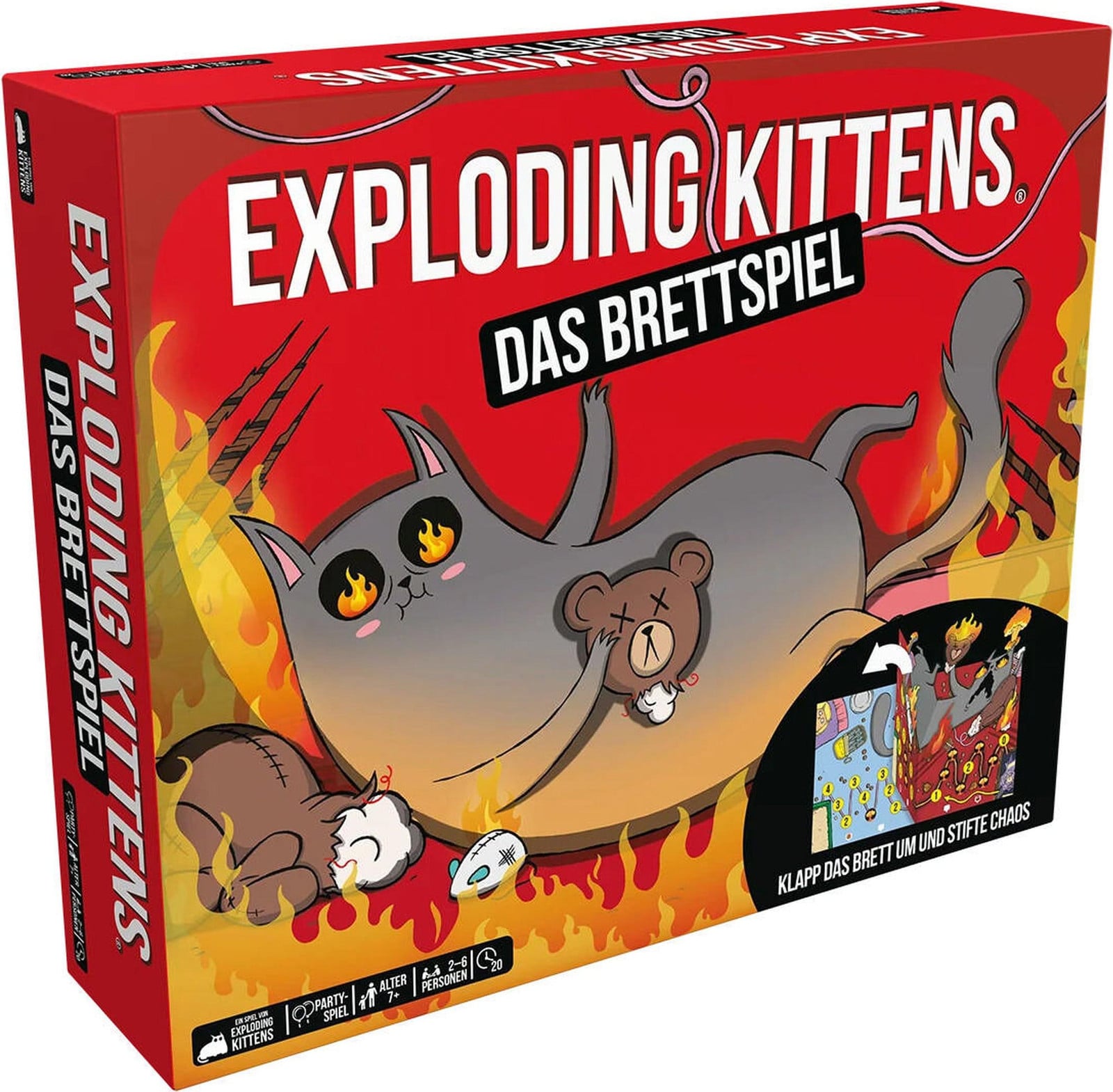 Exploding Kittens LLC Bordspel met 3D-speelbord