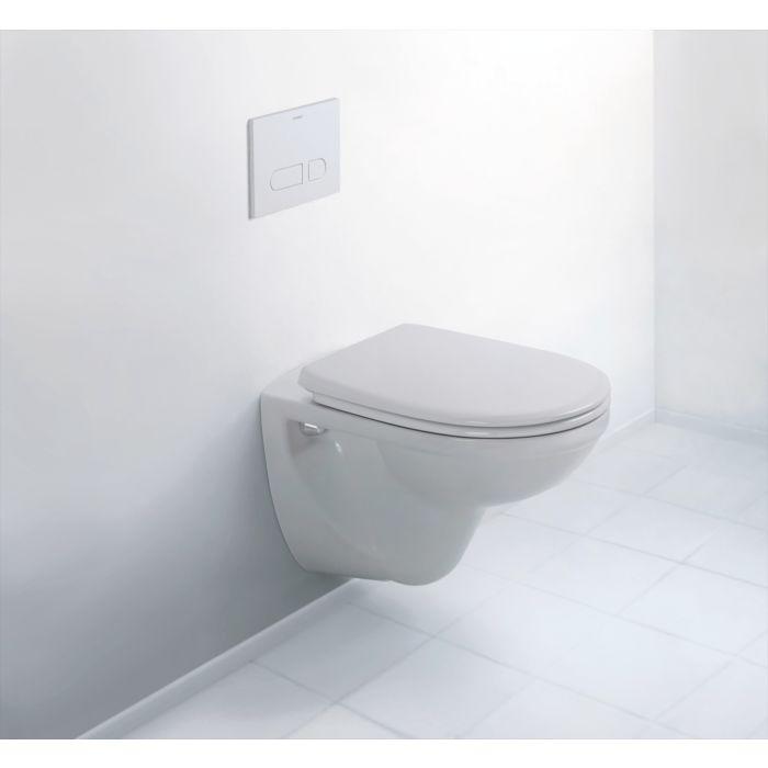 Duravit D-Code basic Wand Tiefspül WC 0184090000 weiß Hochglanz 560 mm