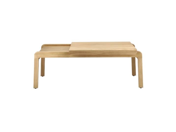 1898 Knutskog Couchtisch 115x52x41 cm Natur lackierte Eiche