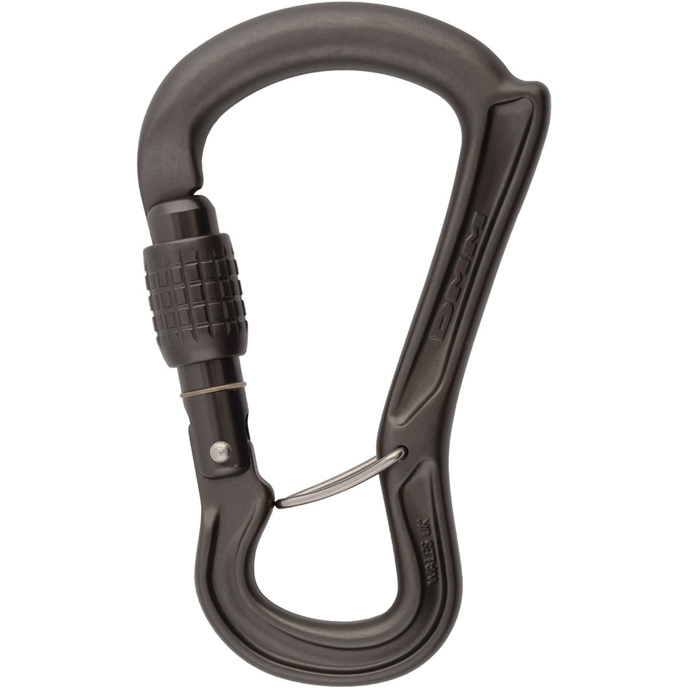 DMM Ceros Screwgate Sicherungskarabiner Karabiner grau Alpinklettern | Sportklettern