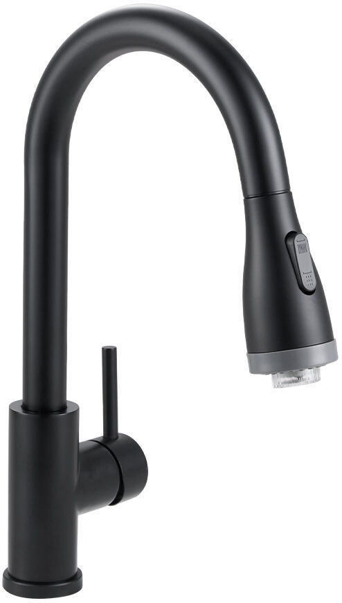 Belfry Kitchen Pull Out Kitchen Faucet Black 26cm