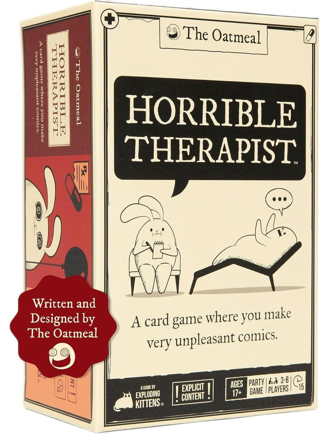 Asmodee Horrible Therapist Kaartspel voor volwassenen vanaf 18 jaar