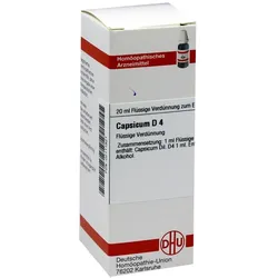Capsicum D 4 Dilution 20 ml