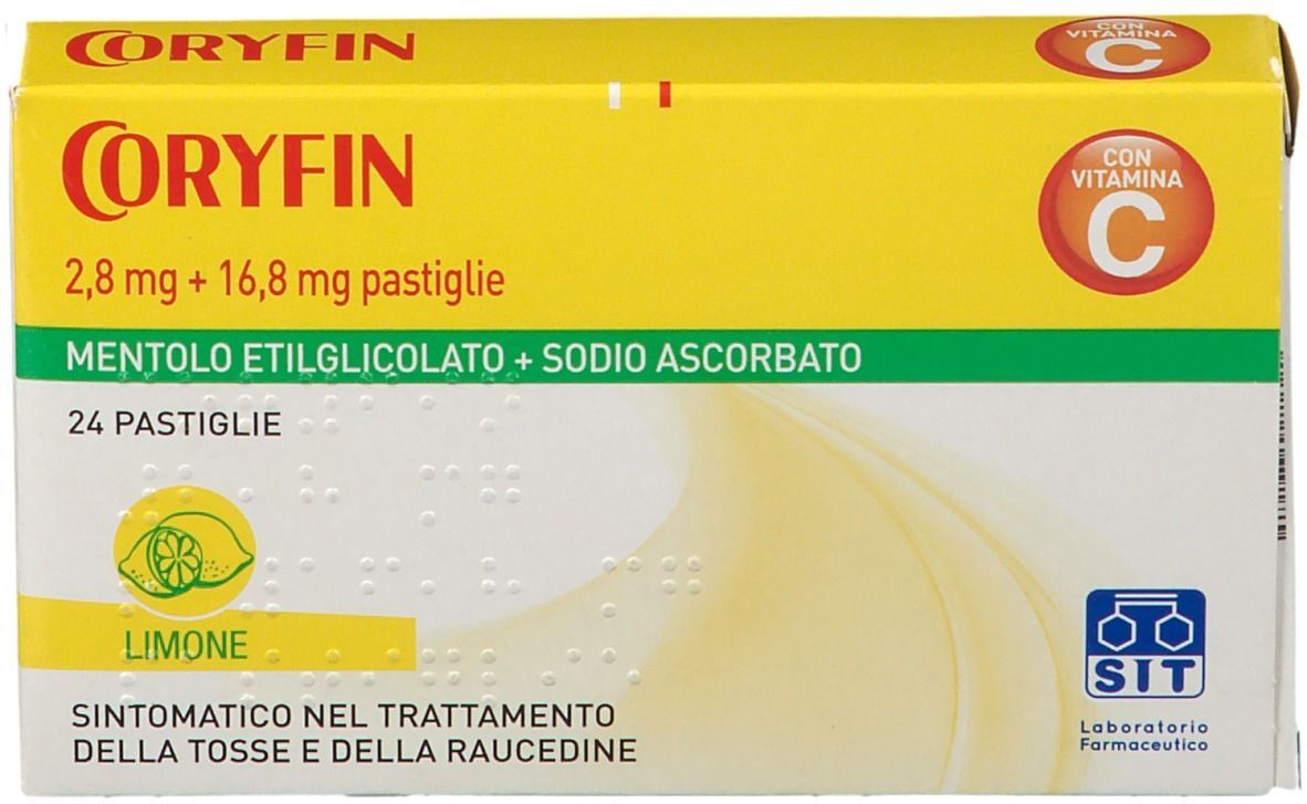 SIT LABORATORIO FARMAC. Srl Coryfin C 2,8 Mg + 16,8 Mg, 24 Pastiglie