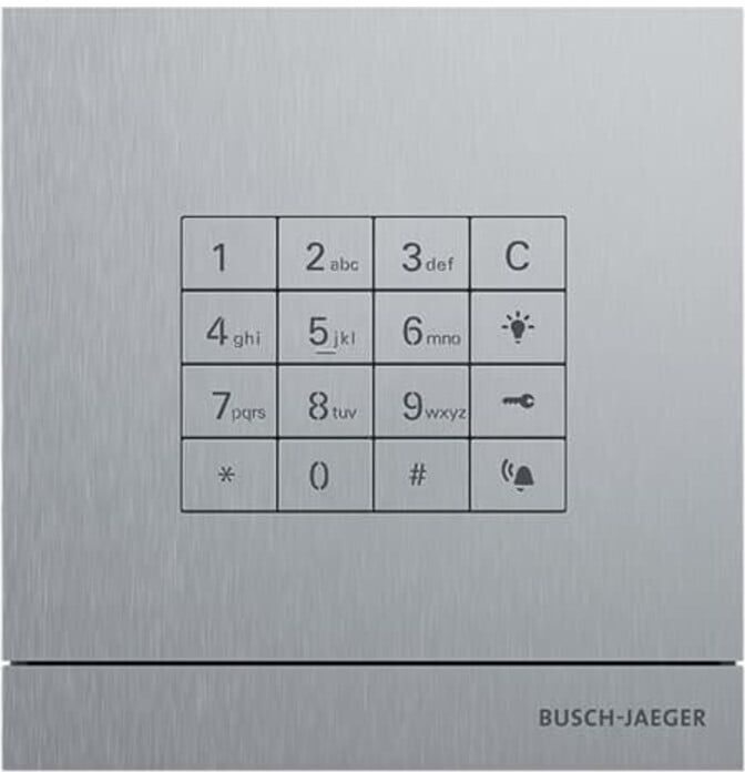 Busch-Jaeger Zutrittskontrolle Tastatur-Modul 83100/71-660 außen eds (2CKA008300A0415)