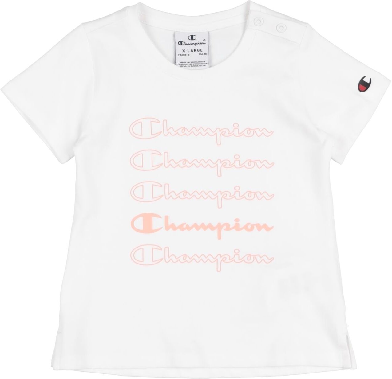 Champion Camiseta Chica Blanco 3 Chica