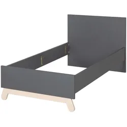Bett roba JARA (BHT 97x86x205,50 cm) - grau - BHT 97x86x205,50 cm