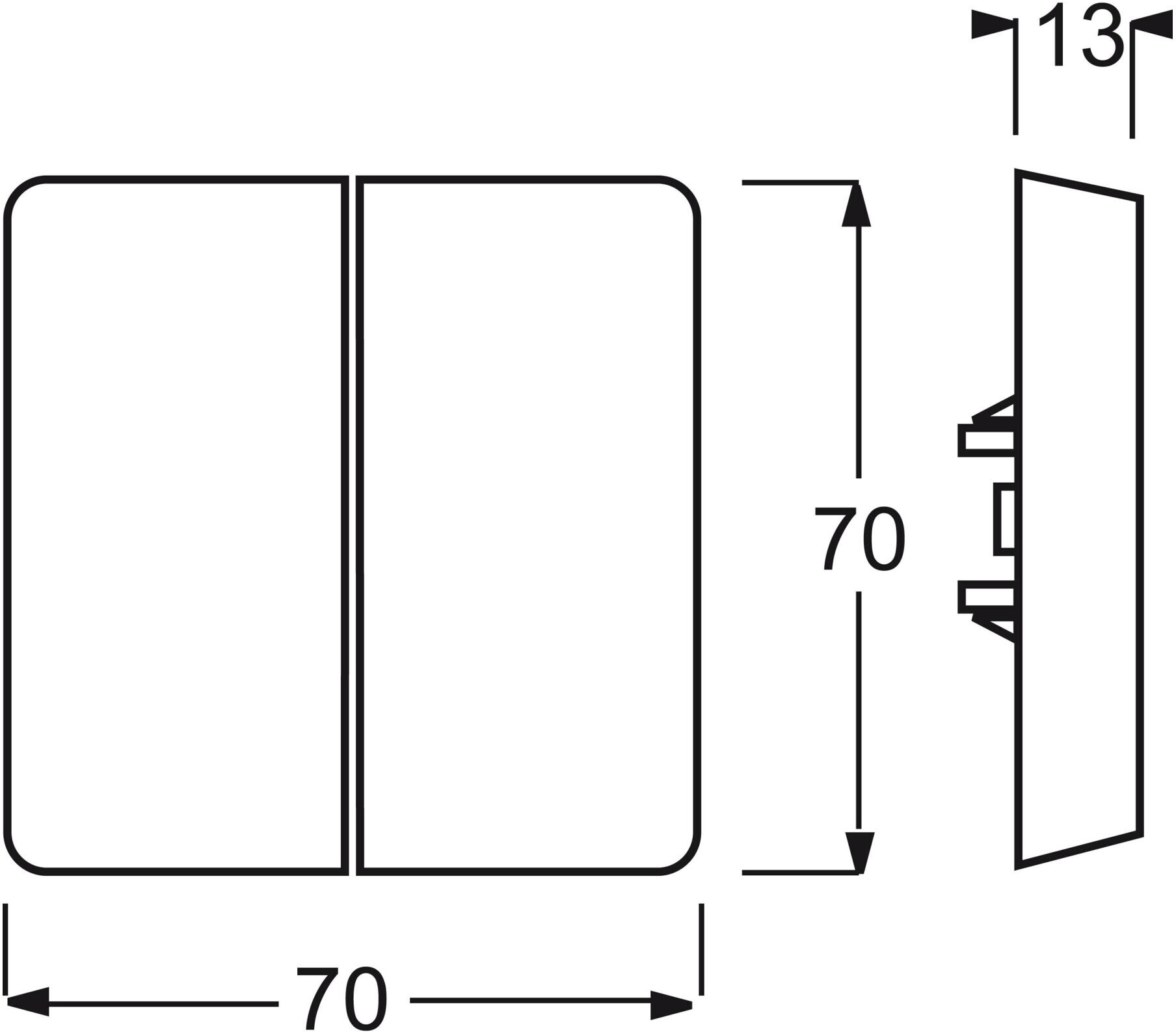 Busch-Jaeger Wippe anth Serien,Wechs./Wechs. 2105-35 (2CKA001731A1676)