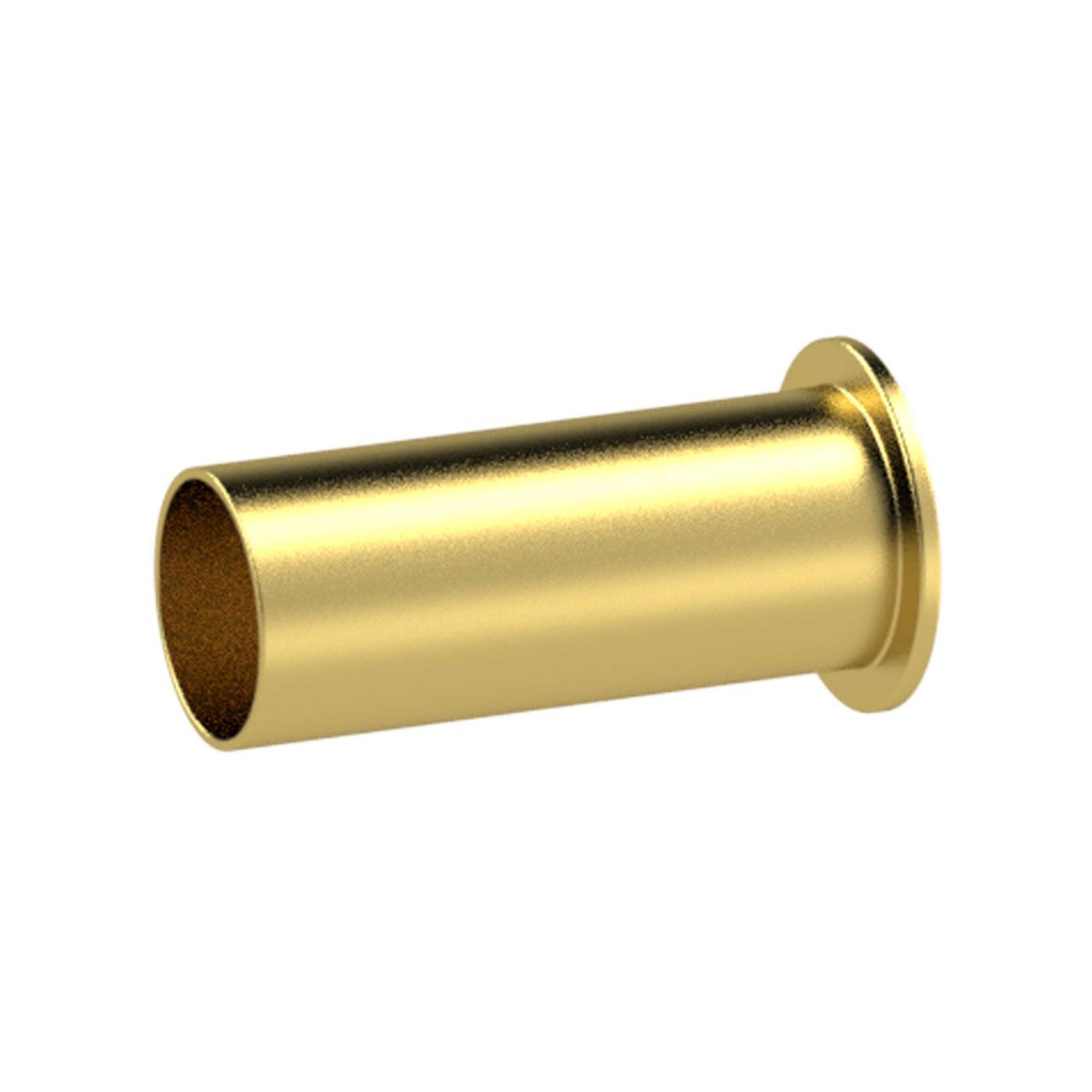 Riegler Verstärkungshülse, Rohr-Außen-Ã˜ 8/6 mm, Messing blank (VH 6)