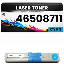 XL Toner kits kompatibel für OKI 46508711 data MC363dn C332dn in Cyan