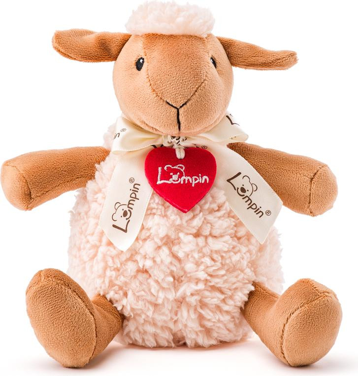 Lumpin knuffel schaap Ema, zacht pluche speelgoed, 28 cm