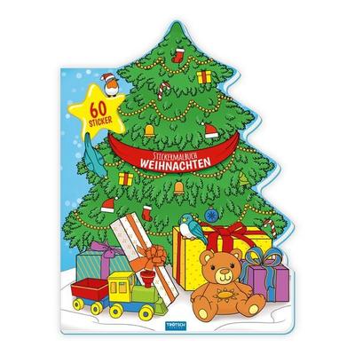 Trötsch Stickermalbuch Weihnachten, Taschenbuch von , Trötsch Verlag GmbH & Co. KG, 978-3-96552-821-5