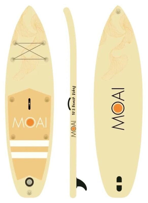 Moai Paddleboard Beach Vibe 10'8'' SAND Einheitsgröße