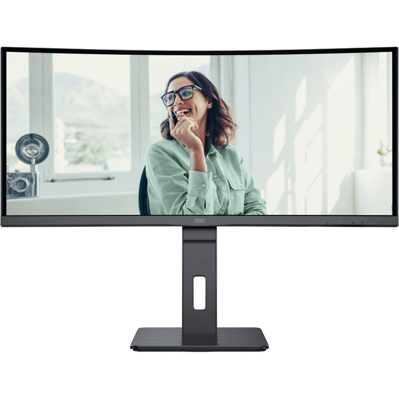 34" (86,36cm) AOC CU34P3CV schwarz 3440x1440 1xDisplayPort 1.4 / 1x HDMI 2.0 / 1x USB-C 3.0 mit DisplayPort