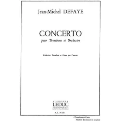 Concerto Pour Trombone Et Orchestre Edition Trombone Et Piano Bn, Fachbücher