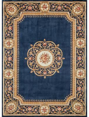 Momeni Harmony Hand Tufted Wool Traditional Floral Area Rug.