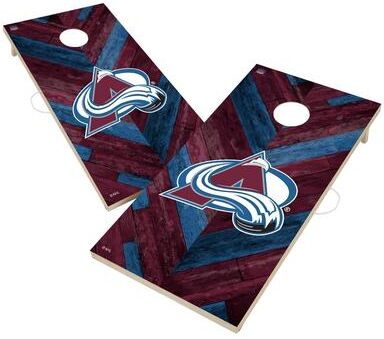 Skip's Garage Colorado Avalanche NHL Cornhole Board Set
