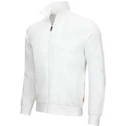 AS Arbeitsschutz Nitras Motion Tex Light Sweatjacke | Gr. 3XL | Jacke | weiß