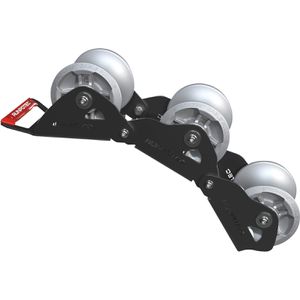 Runpotec Kabelzug-Umlenkrolle 10166, für Kabel bis Ø 100 mm, 4.500 kg Traglast, mit 3 Rollen & 3 Gliedern, aus Aluminium