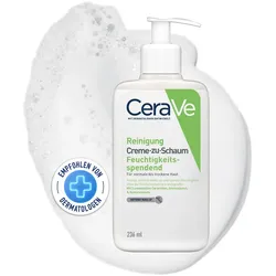 CeraVe Reinigung Creme zu Schaum Feuchtigkeitsspendend 236 ml Gel
