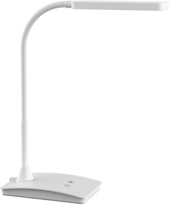 LED Tischleuchte Maul MAULpearly colour, Touch-Dimmer 3-fach, dreh- + neigbar, 320 lm, weiß