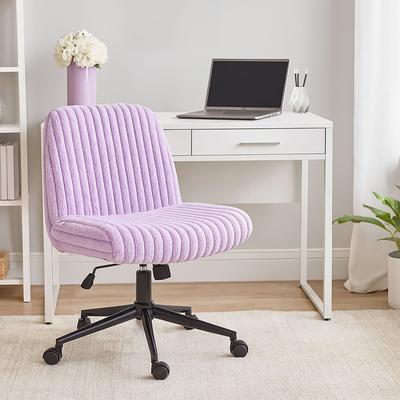 Modern Designs Plush Swivel Chair for Criss-Cross Seating